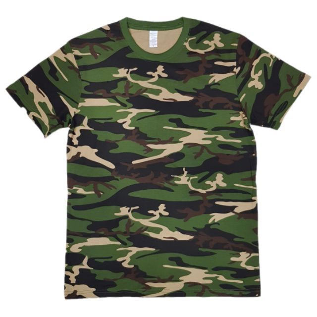 Bluprint 100% Combed Cotton Adult Camouflage T-Shirt BPT.CAMO
