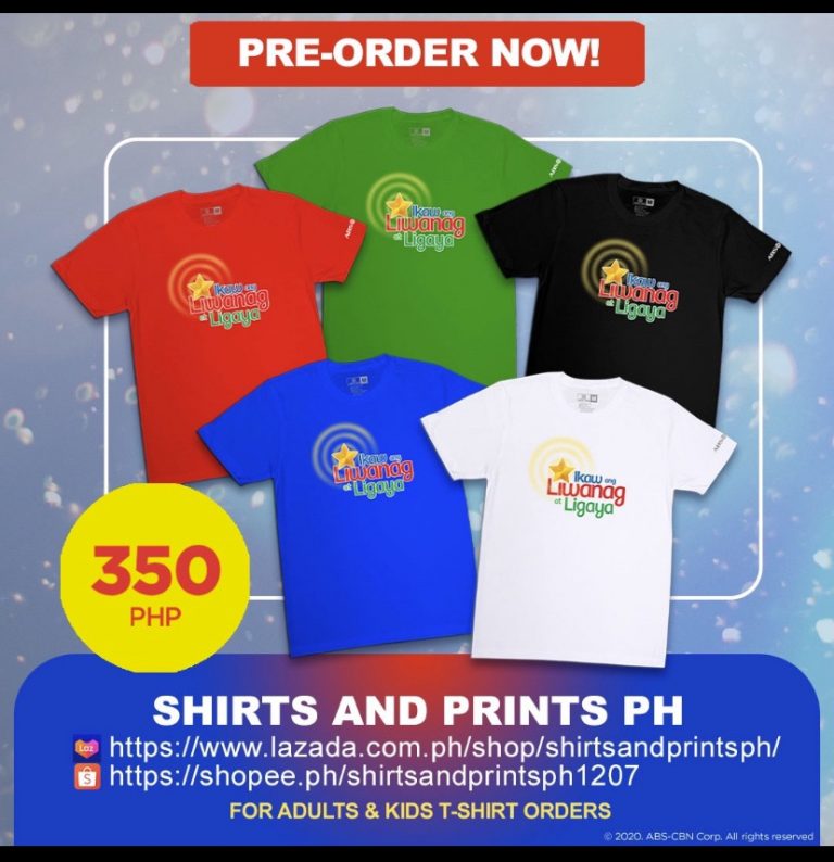 Get the Official ABSCBN Christmas Print Tshirt here! Shirts and